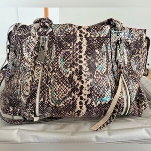 Aimee Kestenberg zip me up satchel - mystic snake